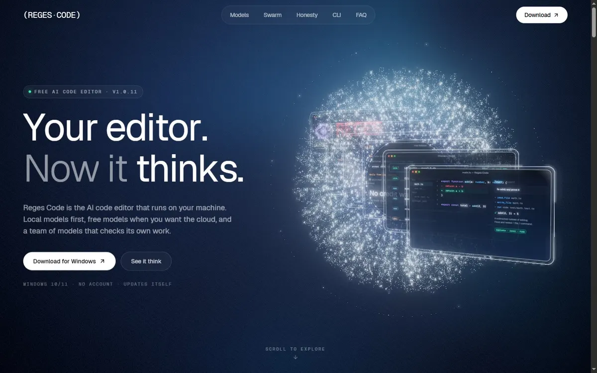 Reges Code website